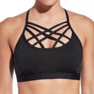 Calia Strappy Blue Sports Bra  Small